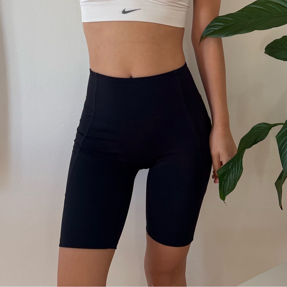 Topten Balance Black Bike Shorts With Pockets Size XS Inseam 8”